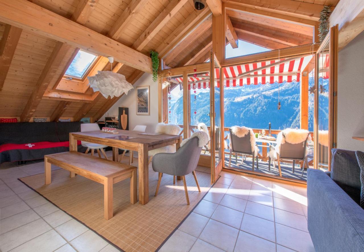 Chalet Rose Penthouse Wengen Exterior foto