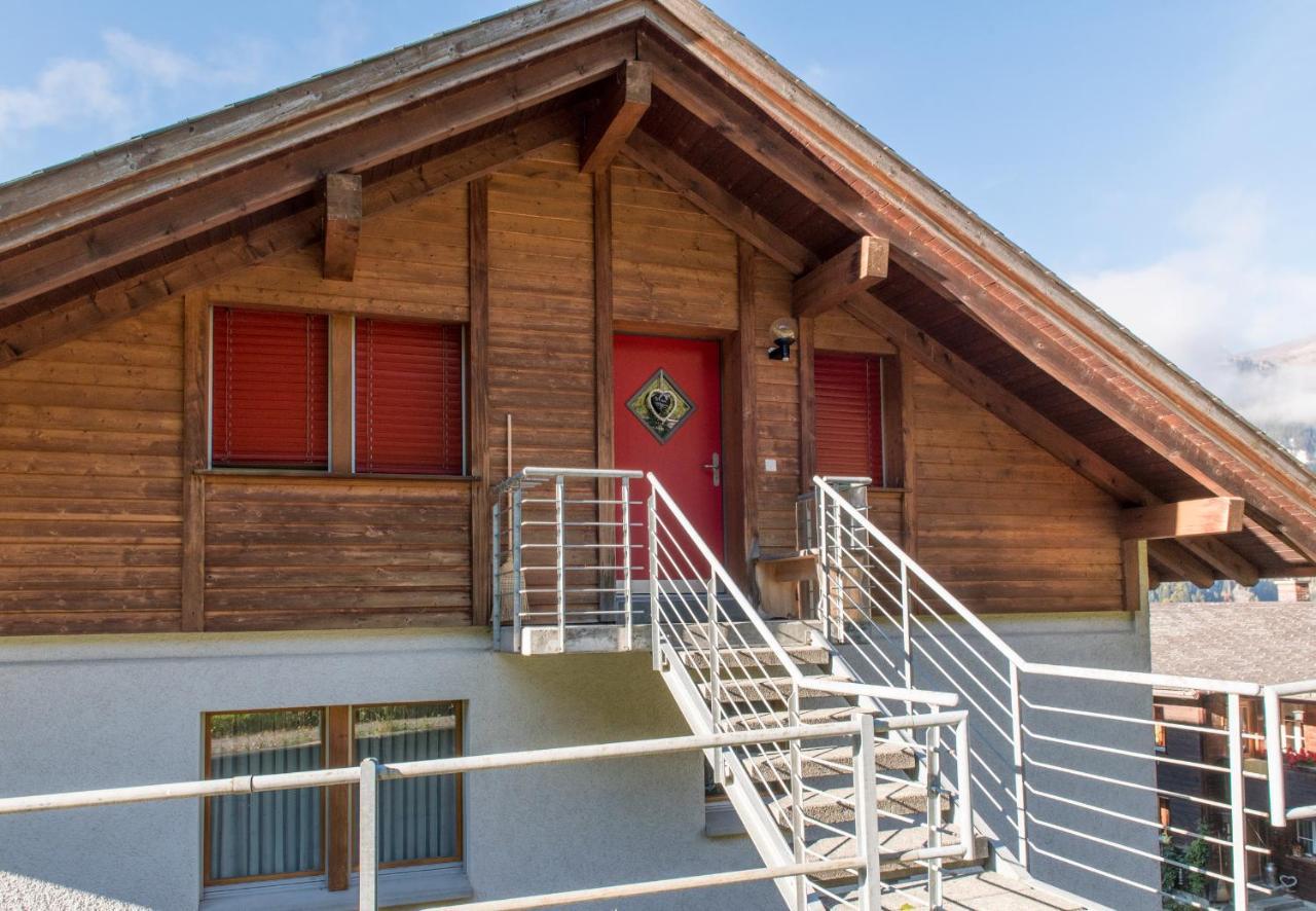 Chalet Rose Penthouse Wengen Exterior foto