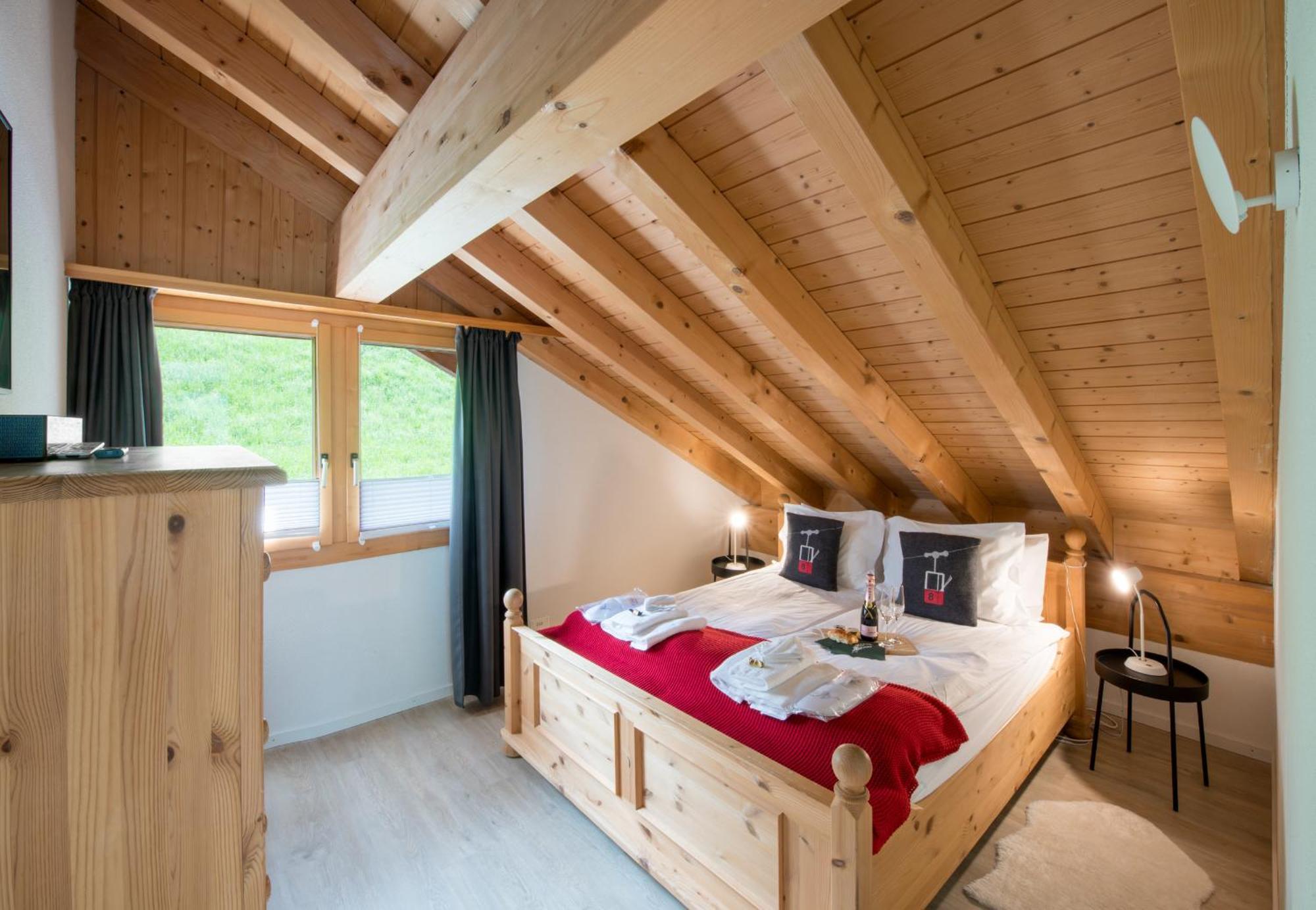Chalet Rose Penthouse Wengen Exterior foto