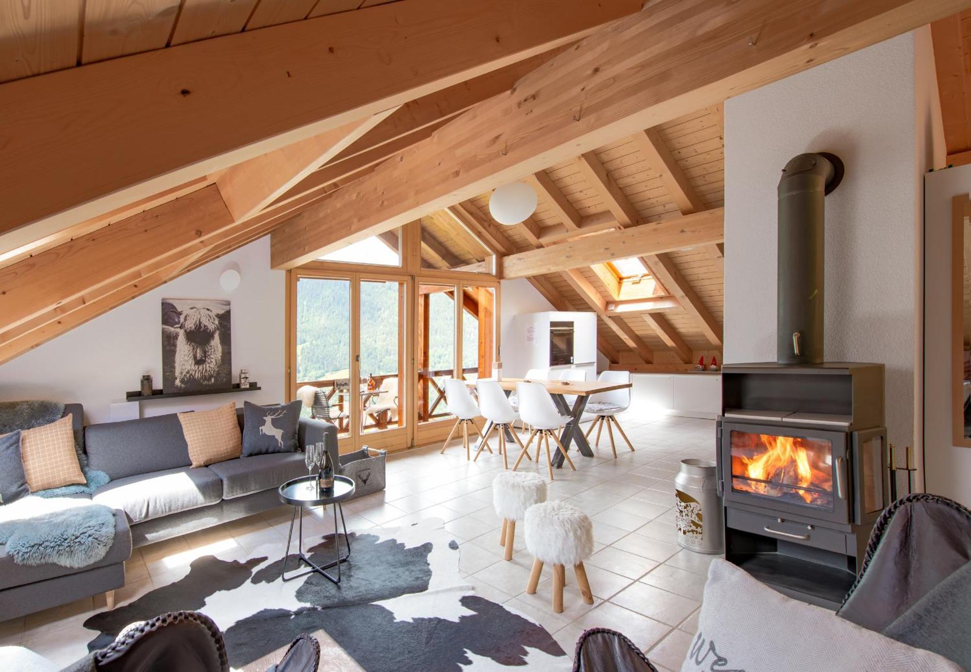 Chalet Rose Penthouse Wengen Exterior foto
